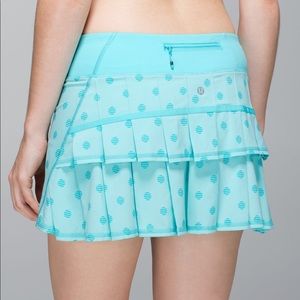 Lululemon Run: Pace Setter Skirt Angel Blue 4reg